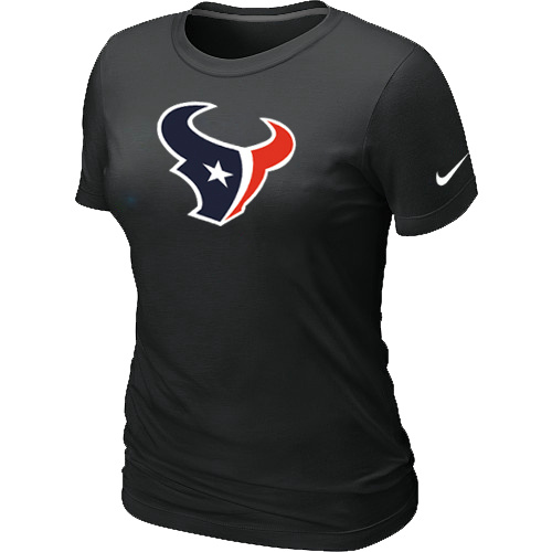 Nike Houston Texans Women's Legend Logo Dri-FIT NFL T-Shirt - Black